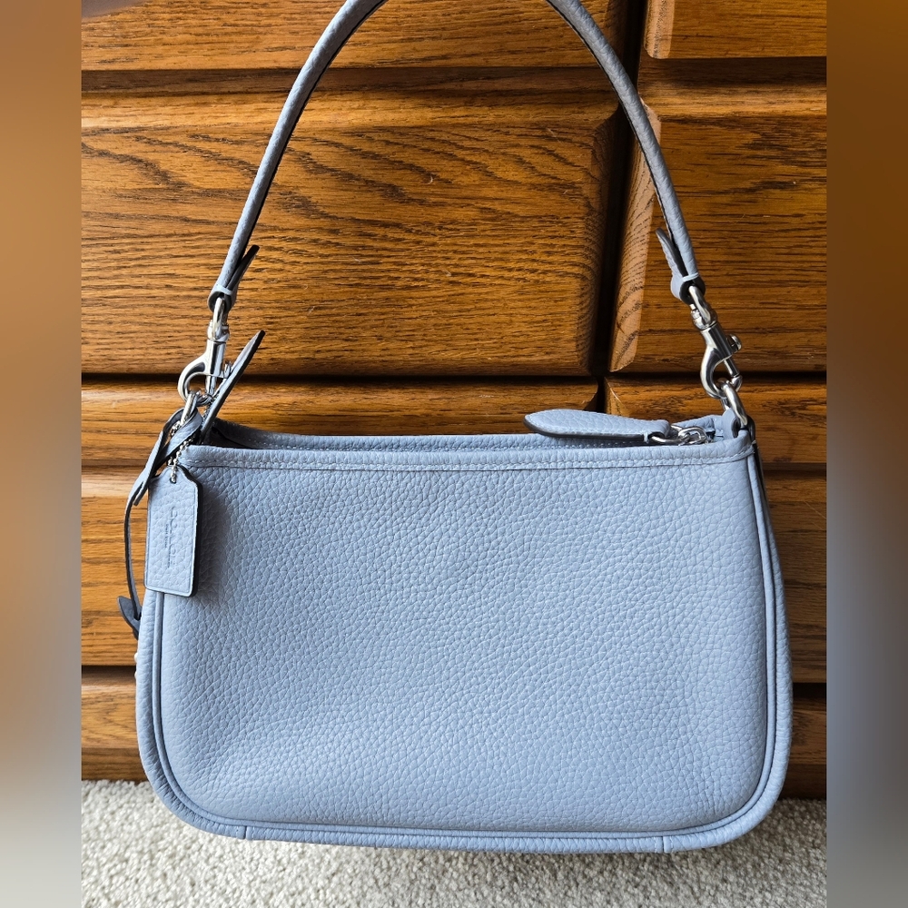 Coach Cary Crossbody Grey Blue - Picture 3 of 8